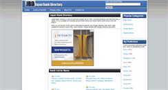 Desktop Screenshot of japanbankdirectory.com